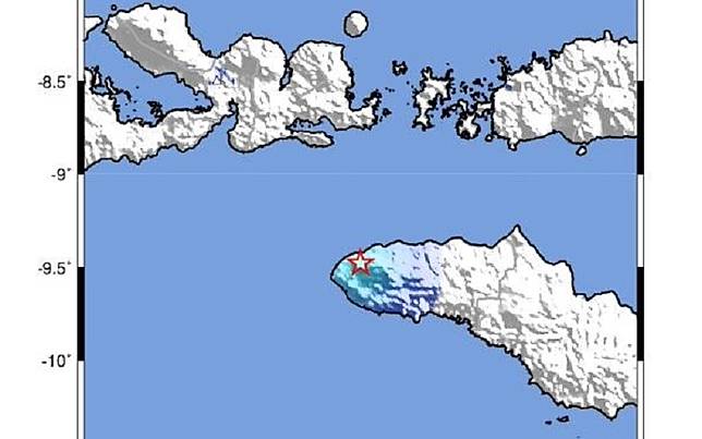 Gempa Bumi Hari Ini M4 2 Guncang Tambolaka Terasa Hingga Waikabubak Sumba Barat Inews Id Line Today