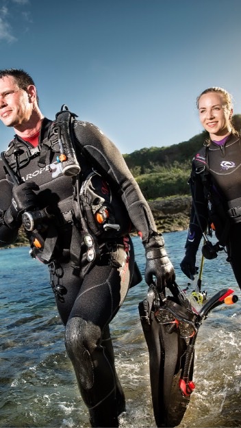 Scuba diving