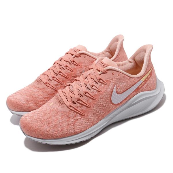 Nike 慢跑鞋 Wmns Air Zoom Vomero 14 粉紅 灰白 女鞋 運動鞋 【PUMP306】 AH7858-601