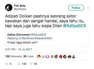 Jefri Nichol dan Adipati Dolken Tak Dipilih Jadi Pemeran Dilan, Ini Alasannya