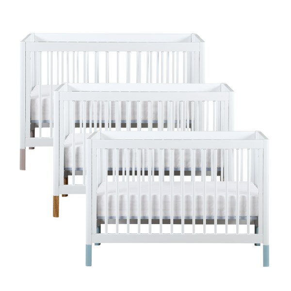 【原木色預計5月初到貨】LEVANA Mini Color三合一嬰兒成長床(單床/床組)3色可選