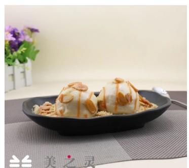仿真年糕冰淇淋雪花冰模型