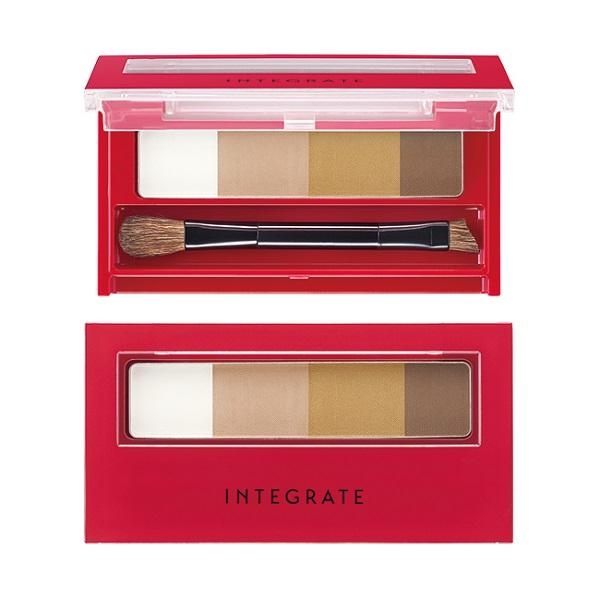 INTEGRATE極緻立體四色眉粉盒BR731 【康是美】
