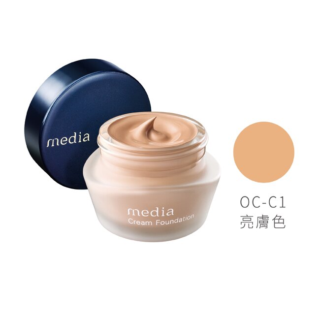 媚點 粉嫩保濕礦物粉底霜OC-C1(亮膚色) 25g