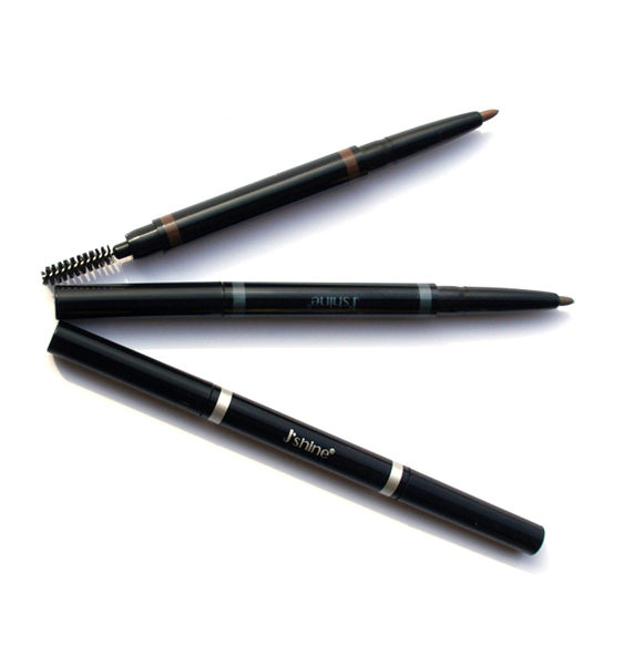 【J shine加湘美-濃眉旋轉防水眉筆-自然黑】