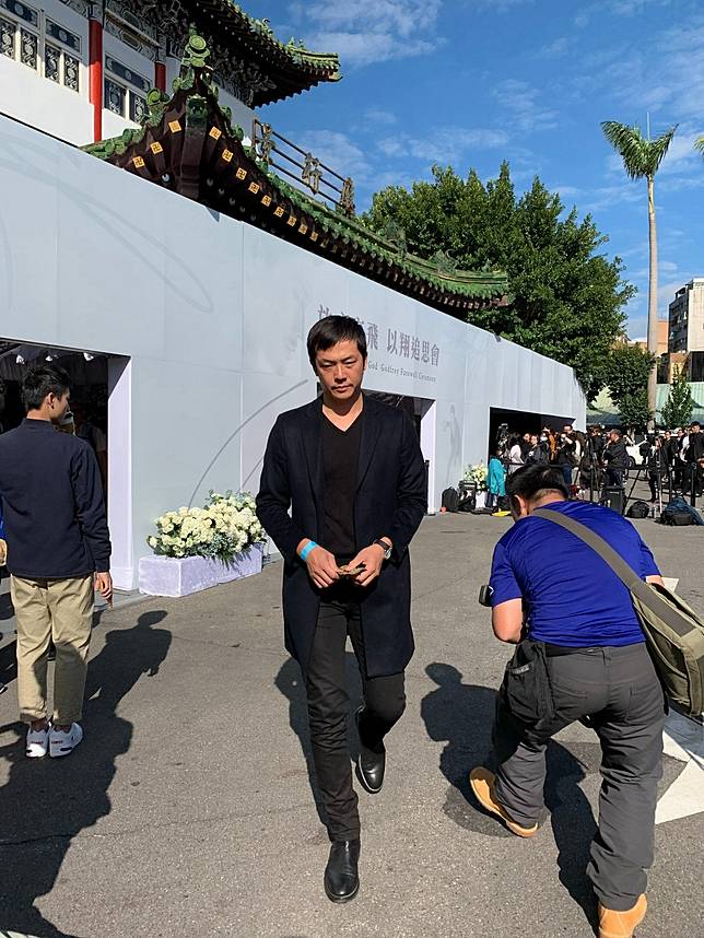 姚元浩出席高以翔追思會。記者陳慧貞／攝影