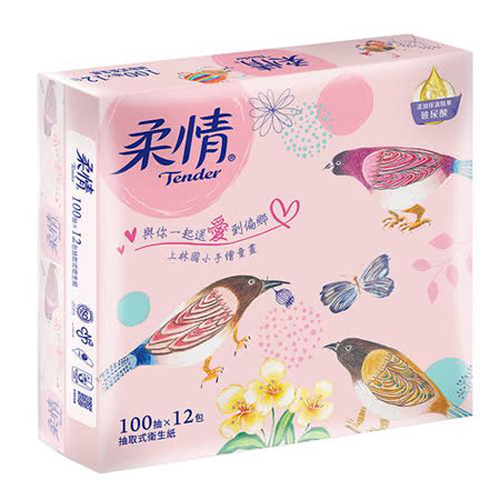 ★ 獨特分層交織技術 ★ 打造新一代柔軟觸感 ★ 細緻雙面壓花技術 ★ 獨特雙心壓花紋，擦拭好滑順 ★ 純白紙張，紙質柔軟、更韌、更溫柔 ★ 不添加染料及螢光劑，使用更安心