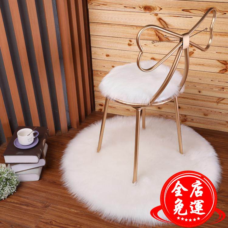 北歐簡約化妝凳臥室公主美甲蝴蝶結靠背椅子網紅少女心梳妝臺凳子