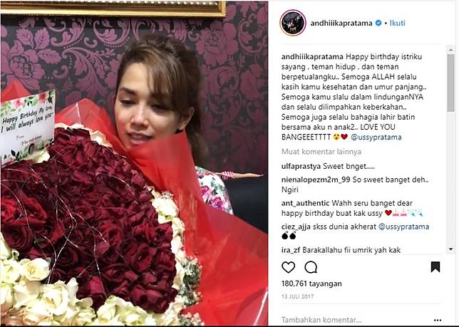 So Sweet Ini Gaya 8 Artis Saat Beri Ucapan Ulang Tahun Ke Istri