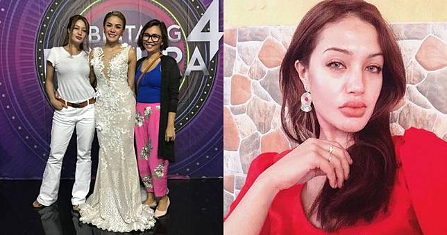 Foto bareng, teman Nikita Mirzani ini disebut mirip Angelina Jolie