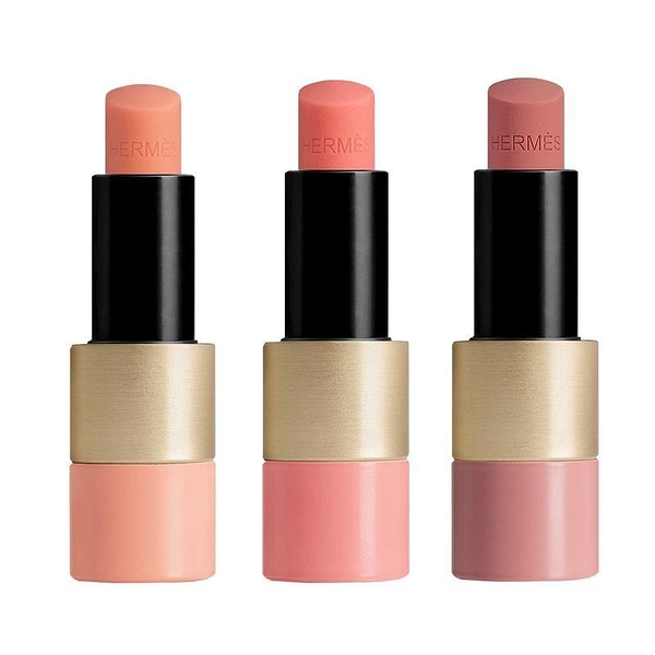 【南紡購物中心】Hermes 愛馬仕玫瑰系列 潤色護唇膏 #30 #49 #14