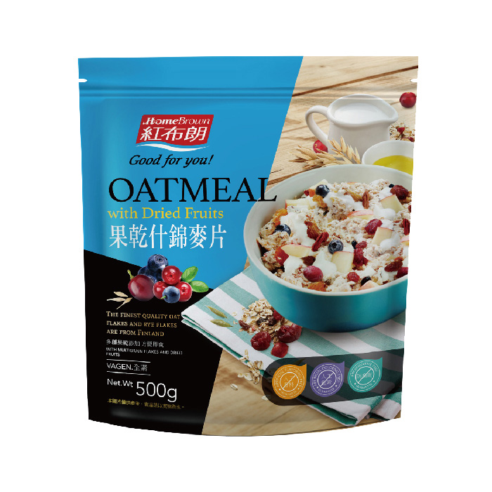 ．不加糖!!!給你最健康的輕食享受~ 添加整顆不切片果乾搭配穀片麥香，口感豐富 來自芬蘭的麥片、黑麥片，北歐超高級享受~ 不需額外蒸煮，方便即食 ．Muesli｜口感：鬆軟｜甜度：無加糖 ☆☆☆☆☆