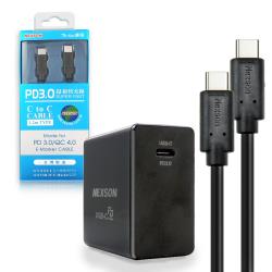 ◎PD-180PS內建溫度控制IC具備過充安全保護機制|◎內建E-Mark芯片並通過USB-IF E-Marker認證，提供安全充電|◎支援QC3.0的設備進行快充種類:充電傳輸線材,充電頭適用品牌/