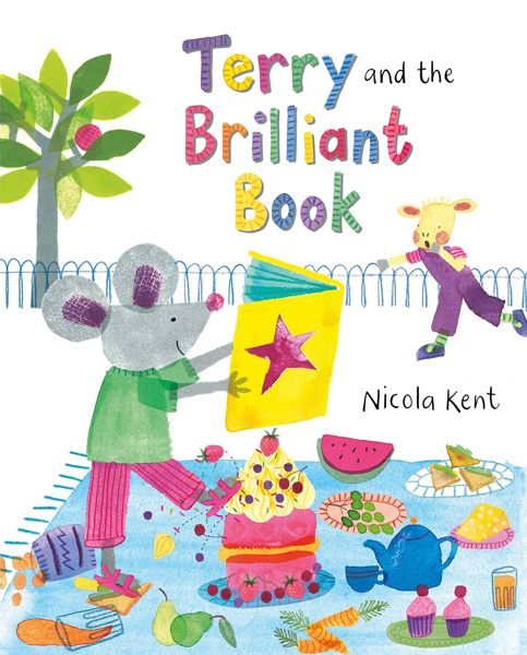 【麥克書店】TERRY AND THE BRILLIANT BOOK /英文繪本《主題:友誼.情緒管理》作家:Nicola Kent