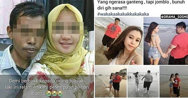 Postingan kocak 10 foto pasangan ini bikin iri, jodoh itu nyata