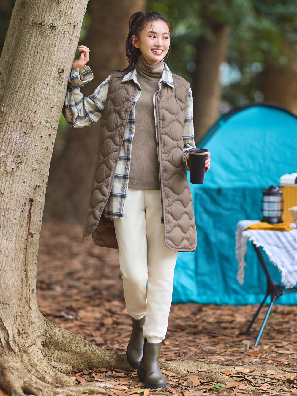 uniqlo 女裝 特級極輕羽絨長版背心