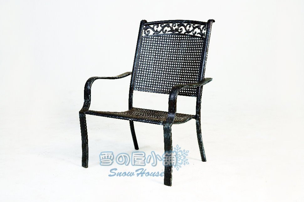 ╭☆雪之屋小舖☆╯雅典鋁合金椅/戶外休閒椅/涼椅/戶外椅/休閒椅 A14S14