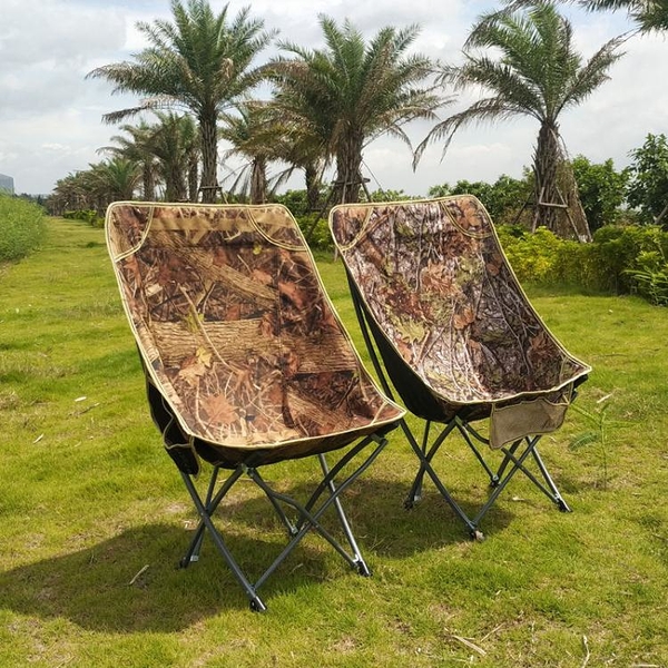 戶外椅 便攜式折疊月亮椅子休閑導演椅子釣魚馬扎板凳野餐露營戶外自駕游
