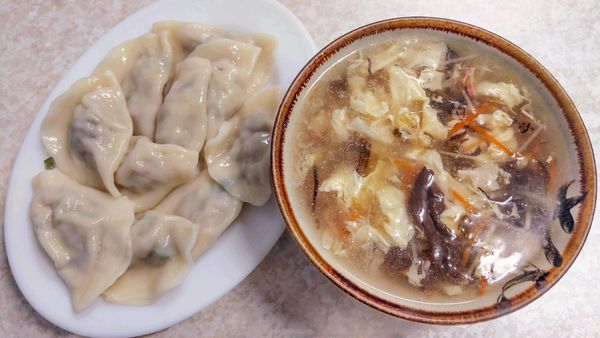 【三重美食】青杉豬肉水餃麵-行家才知道!沒有招牌超隱密不容易發現的水餃店