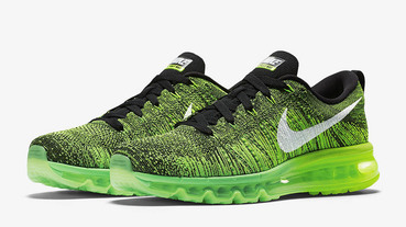 Nike Flyknit Air Max Voltage Green LINE