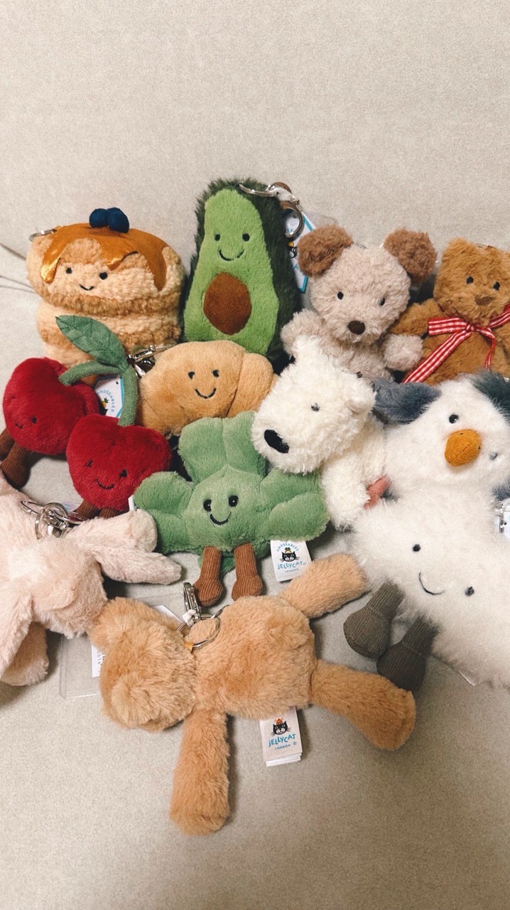 青椒龍蝦鮭魚Jellycat