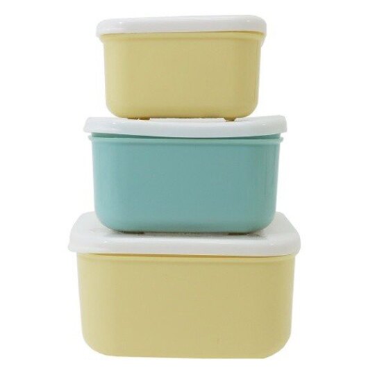 3入一組/3種大小 可使用於電子微波爐 附蓋防止灰塵 可當便當盒/保鮮盒 ※耐熱溫度約140度※