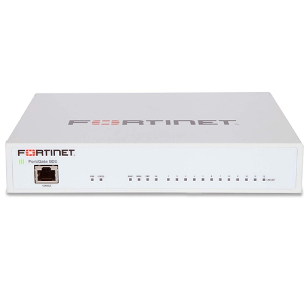 FORTINET FortiGate 80E FG-80E BDL UTM 硬體防火牆+1年UTM 防毒軟體