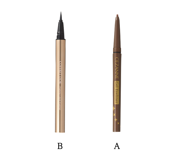 ナチュラルなのにしっかり盛れる 大人可愛い アイライン の引き方