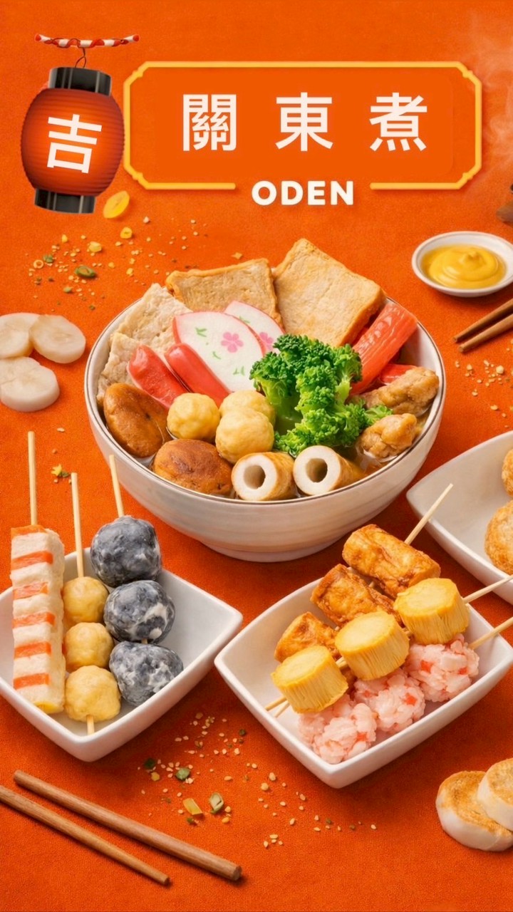 吉吉關東煮x淳吉雞蛋糕