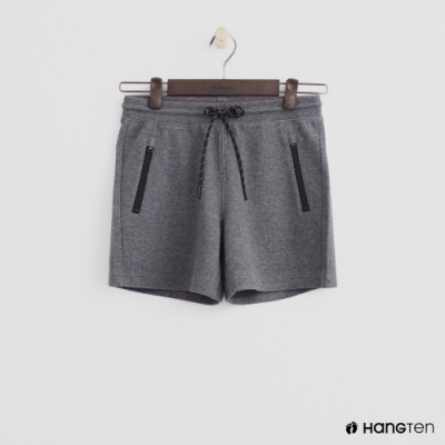Hang Ten - 女裝 - 素面口袋設計運動短褲 - 灰