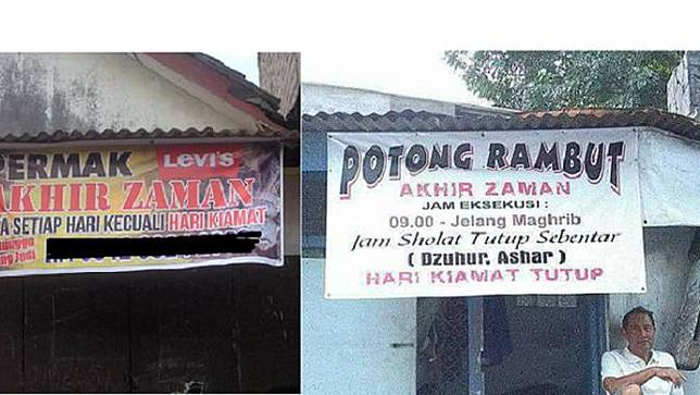 Bikin Nyengir, Ini 10 Spanduk Warung Anti-Mainstream