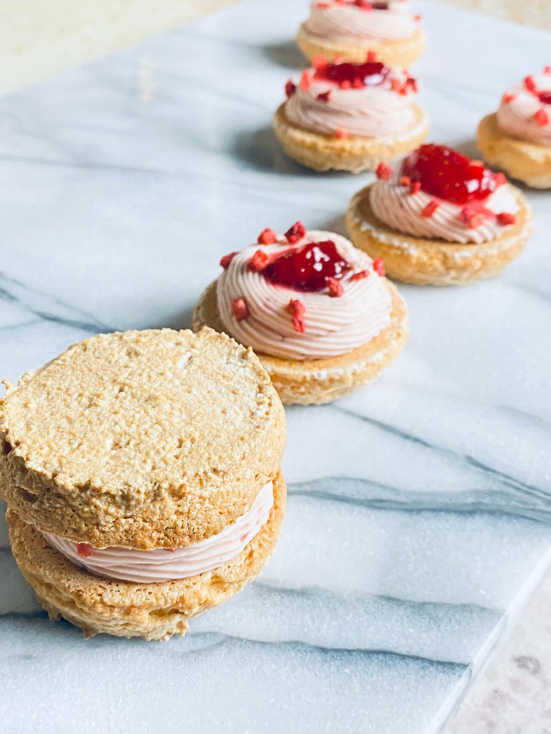 【情人節禮盒】草莓厚厚達克瓦茲-請選出貨日