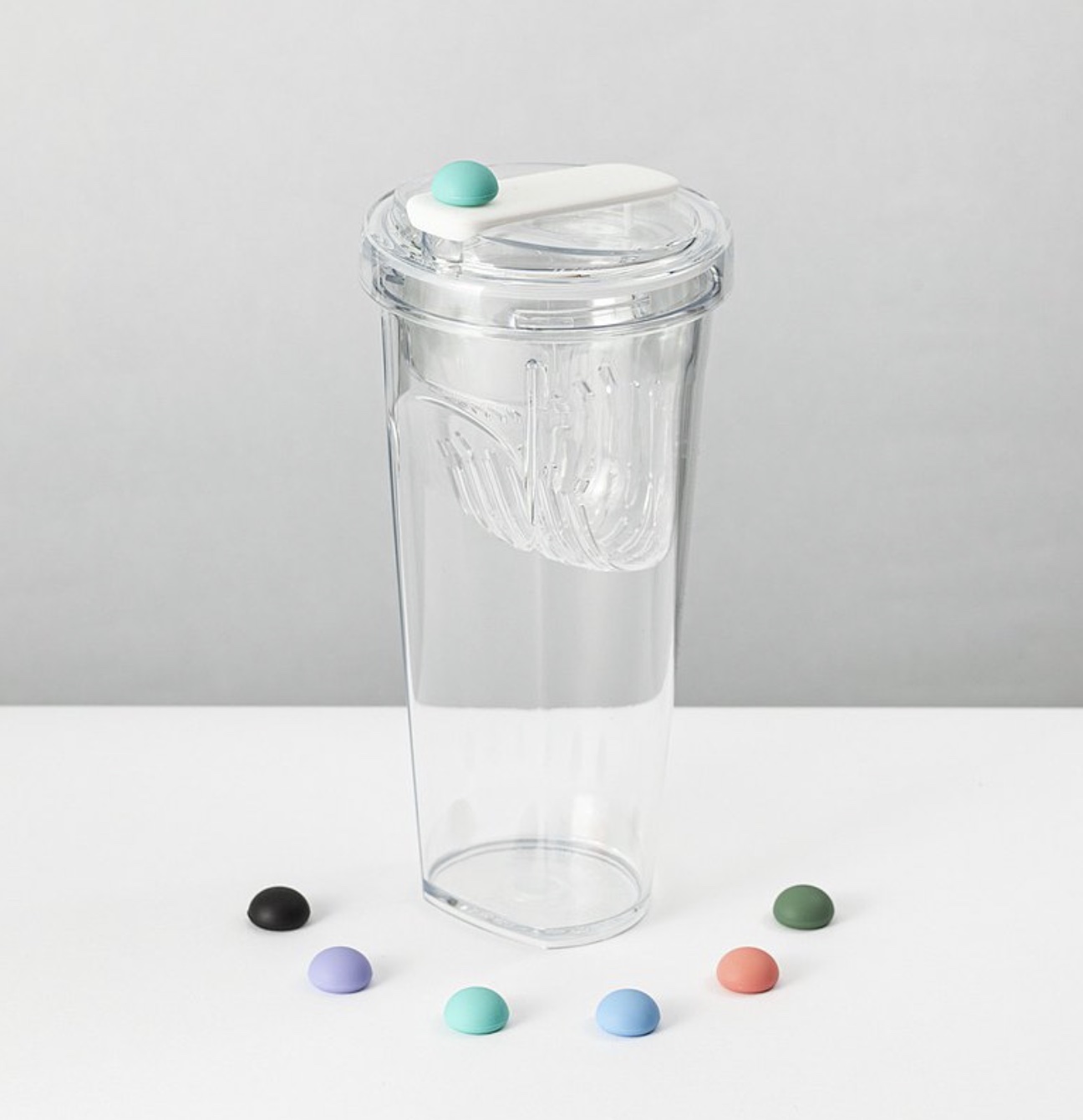 Float Living 漂浮珍奶杯+六色飾件組