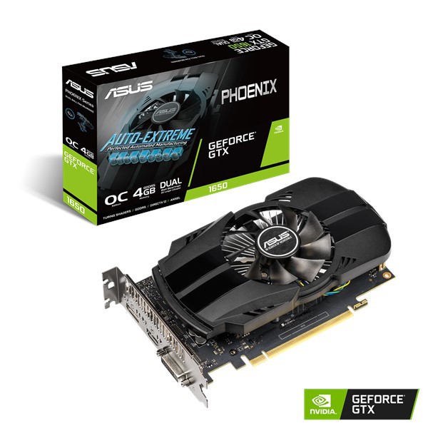 ASUS Phoenix GeForce® GTX 1650 OC 版 4GB GDDR5是您進入PC電競世界的入場券。ASUS Phoenix GeForce® GTX 1650搭載突破性繪圖技術與