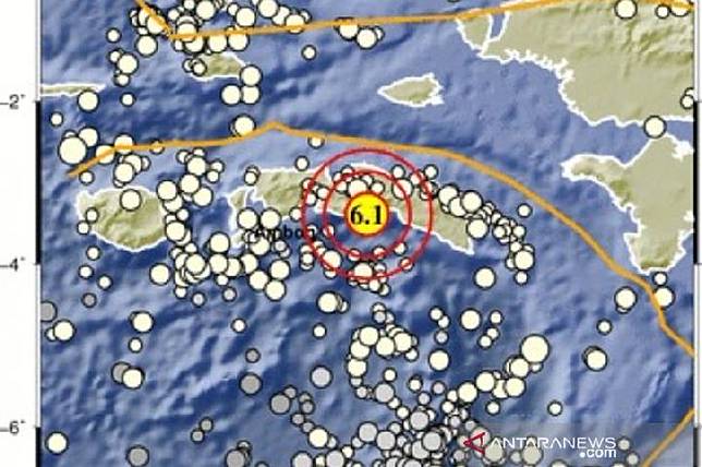 Ini Penyebab Tsunami Kecil Usai Gempa Maluku Tengah 6 1 M Hari Ini Tempo Co Line Today