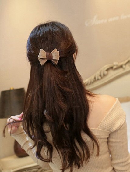 韓國立體蝴蝶結髮飾 蝴蝶結髮束 髮圈