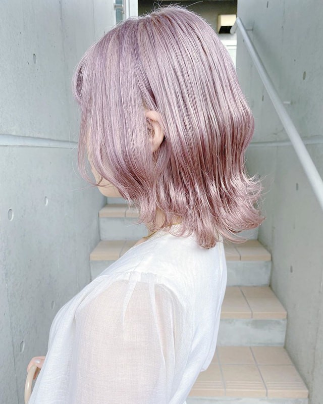 旬髪 ラベージュの髪色が話題 ブリーチあり なし カタログ