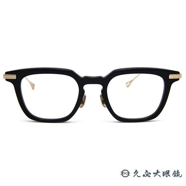 NATIVE SONS 眼鏡 日本手工眼鏡 方框 近視眼鏡 Asimov 黑-淺金 久必大眼鏡