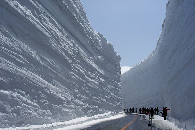 立山黑部 大雪谷