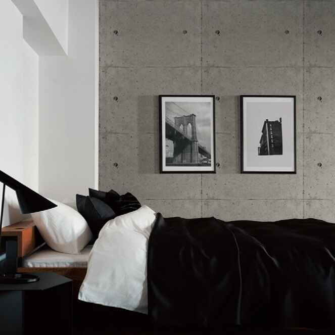 B133B-81-25 日本壁紙 逼真仿建材 雙孔清水模水泥 咖啡廳商空愛用