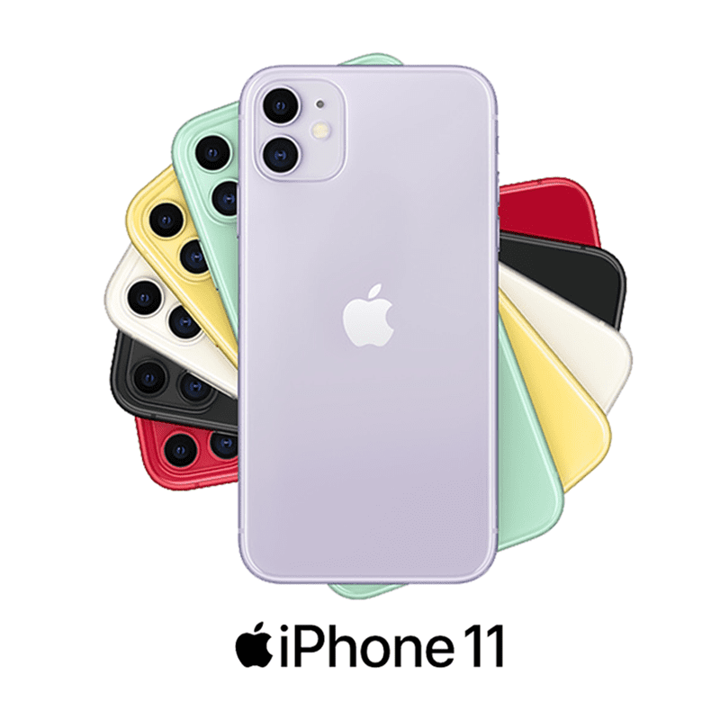 Apple iPhone 11手機，重磅登場！全新雙相機系統，範圍更寬廣、更智慧，並能以60fps拍攝精緻清晰的4k畫質影片，捕捉生活中的精彩時刻！搭載A13強大晶片，擁有更強的防水功能、電池續航力，