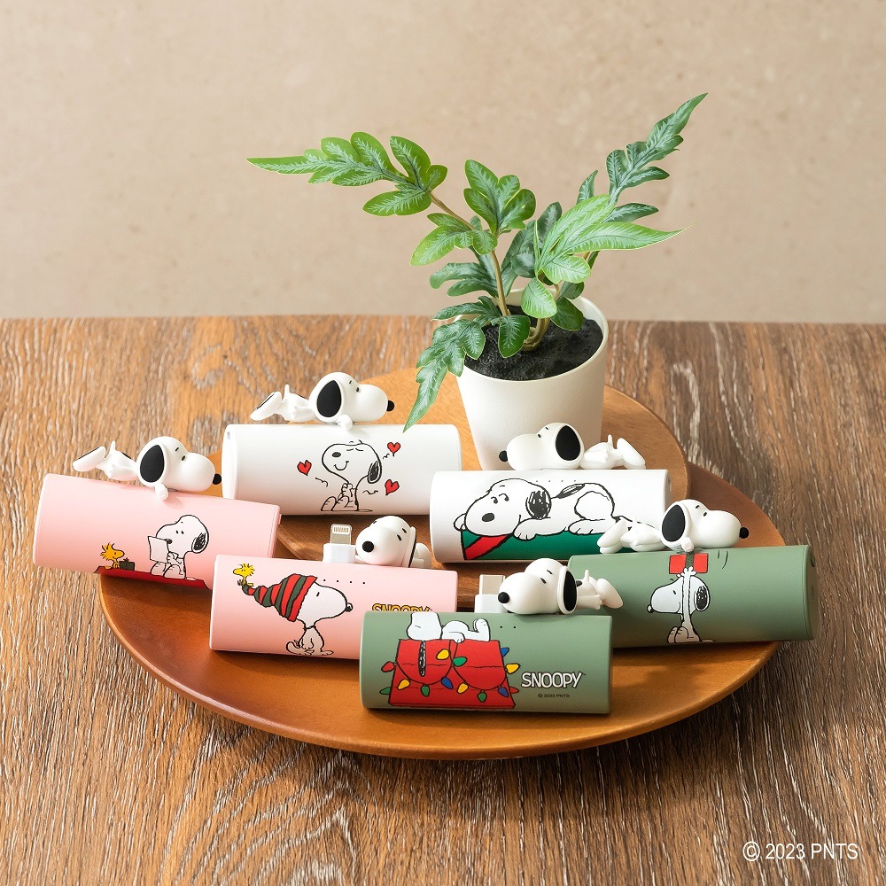 聖誕禮物【infoThink】史努比PD快充口袋行動電源5000mAh 任選