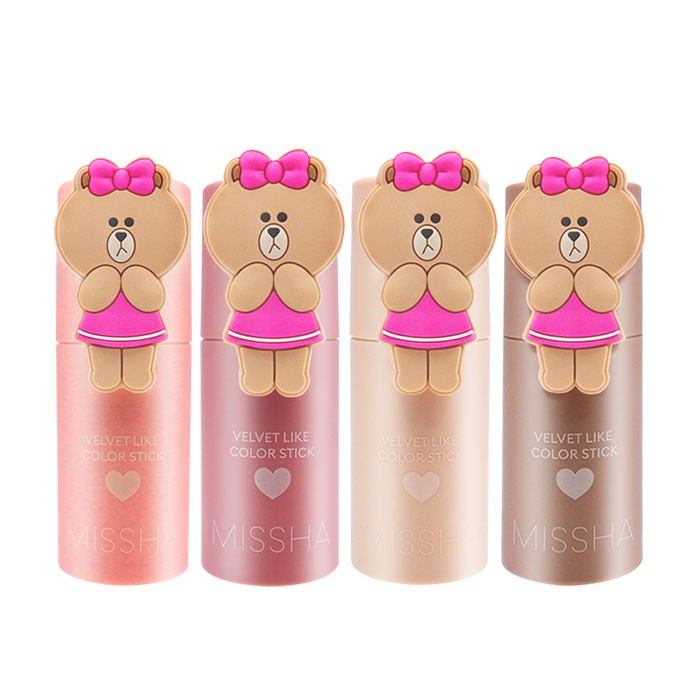 MISSHA xLine Friends聯名款 霧面腮紅/修容棒 【86小舖】RK01081C