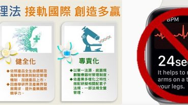 「醫療器材管理法」三讀通過， Apple Watch「心電圖」(ECG) 功能可望獲得開放?