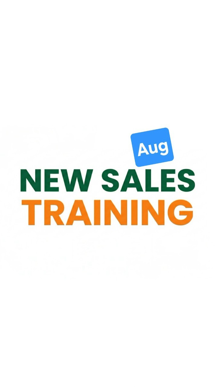 2026 Aug #1 New Sales Training