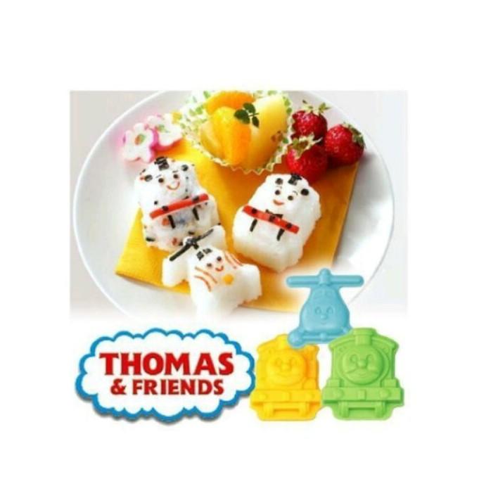日本 湯瑪士 thomas 造型 飯糰壓模 模型 模具 3入