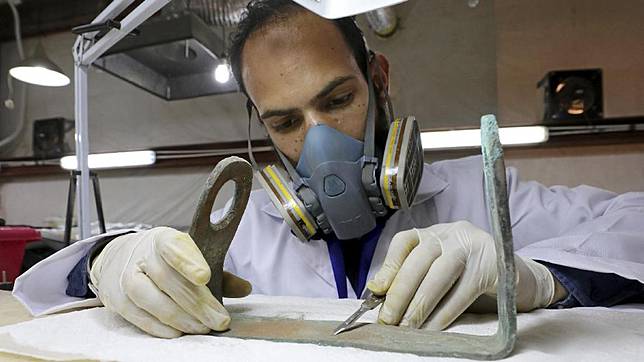 Perahu Ribuan Tahun Sang Firaun Ditemukan di Giza