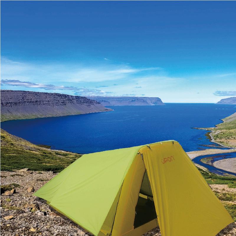 NOVA 雙人帳(黃) + 天幕 組合