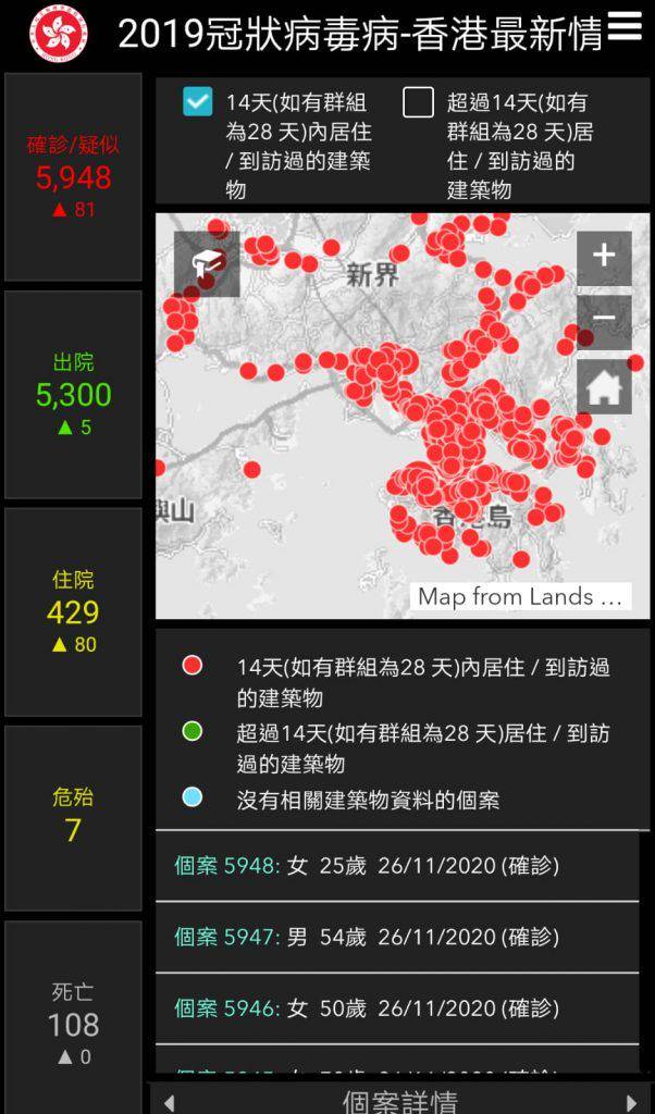 確診大廈名單 商場 屋苑大廈 餐廳食肆持續更新 油尖旺 灣仔成重災區 Gotrip Line Today