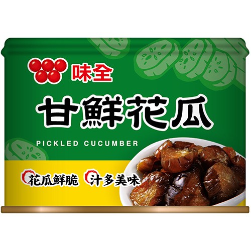 味全甘鮮花瓜170g*3入【愛買】